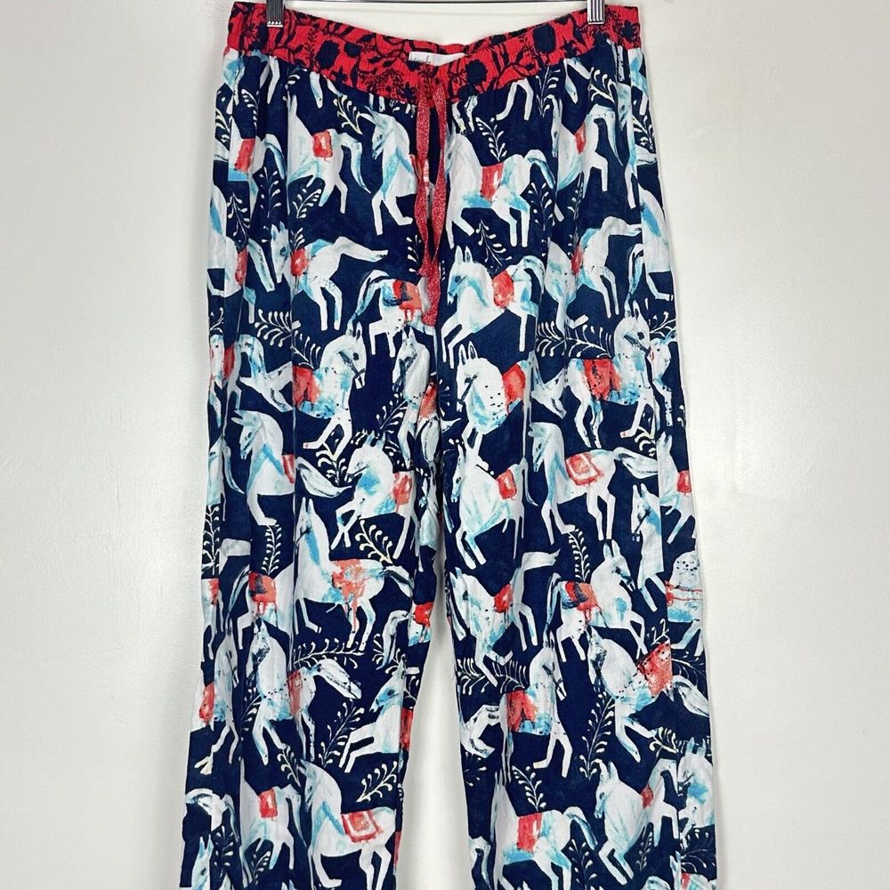 Anthropologie Cornelia O'Donovan Sweet Dreams Flannel Pajama Bottoms Size XL - Picture 4 of 15